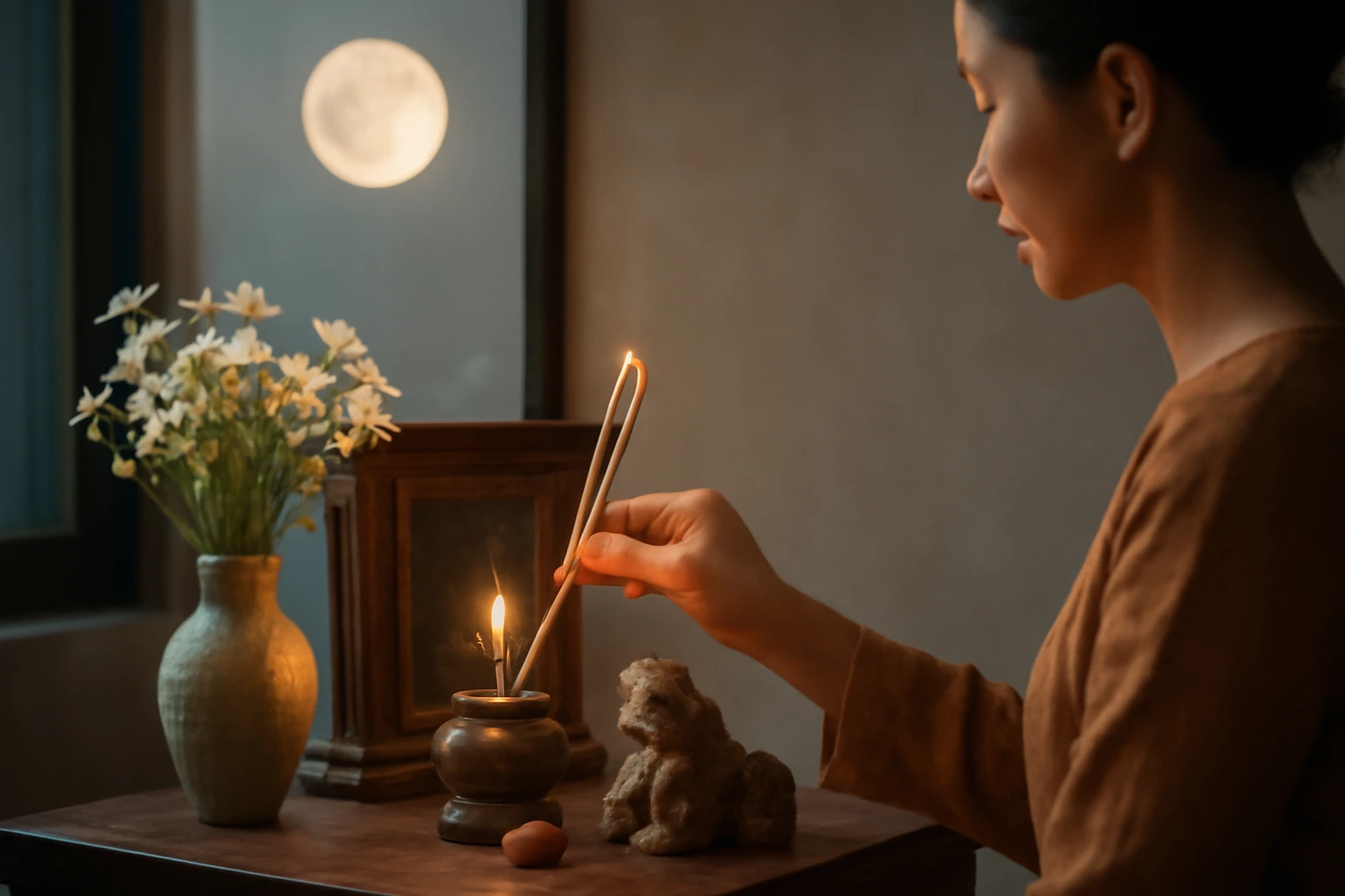 Có cần cúng tỳ hưu ngày rằm, mùng một không? Tập tục dân gian, biến thể và một cách làm vừa phải